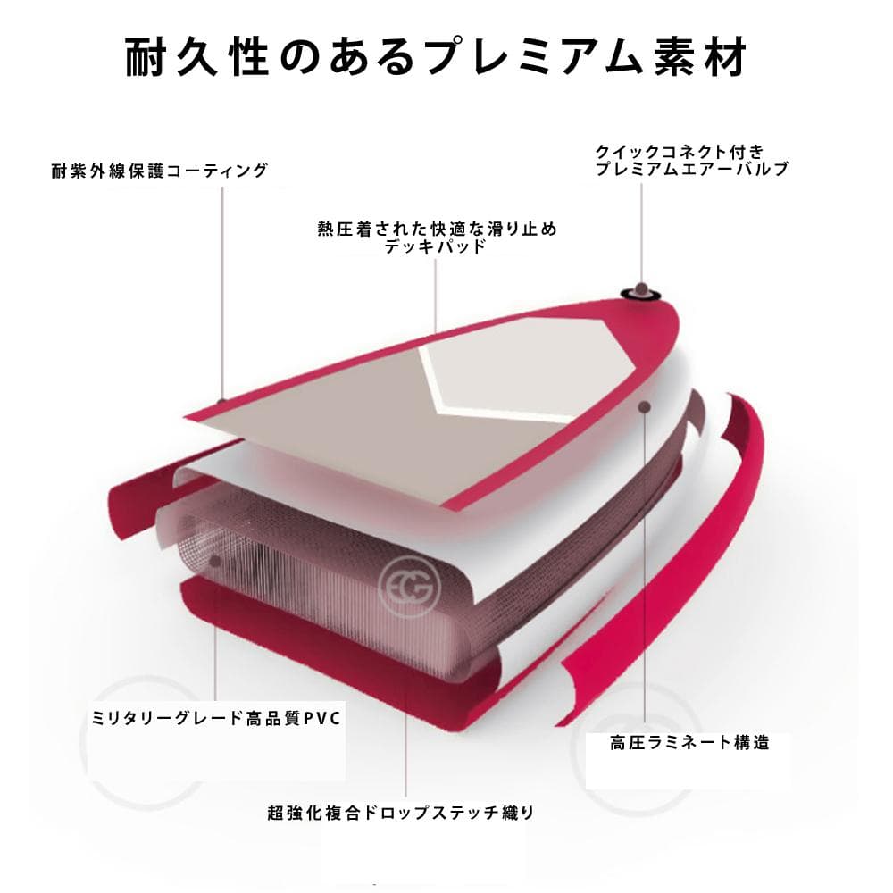 SUPボード 豪華セット 320cm インフレータブル サップボード グリーン