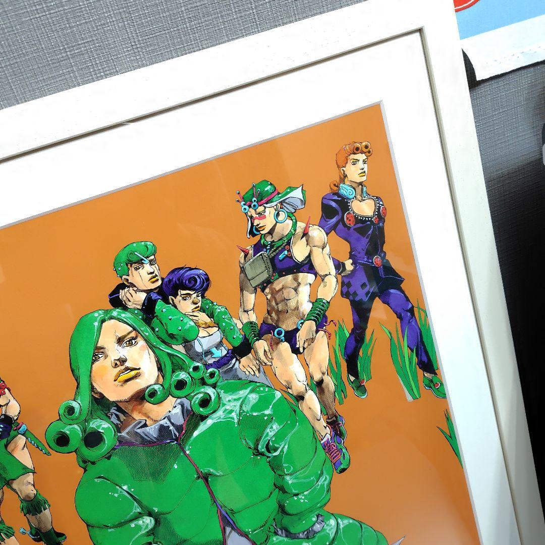 ジョジョの奇妙な冒険 複製原画 長崎 キーヴィジュアル ジョジョ展 冒険の波紋