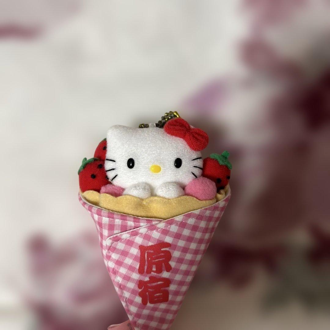 激レア♡ハローキティ♡ご当地キティ‪︎‬‪︎☺︎原宿♡ぬいぐるみキーホルダー