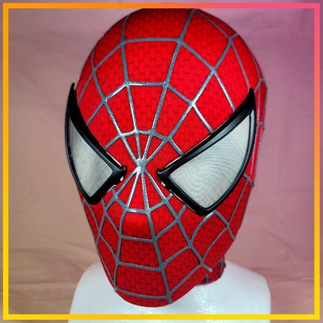 【スパイダーマン】新品 トビーマグワイア レッド シェルマスク サムライミ版