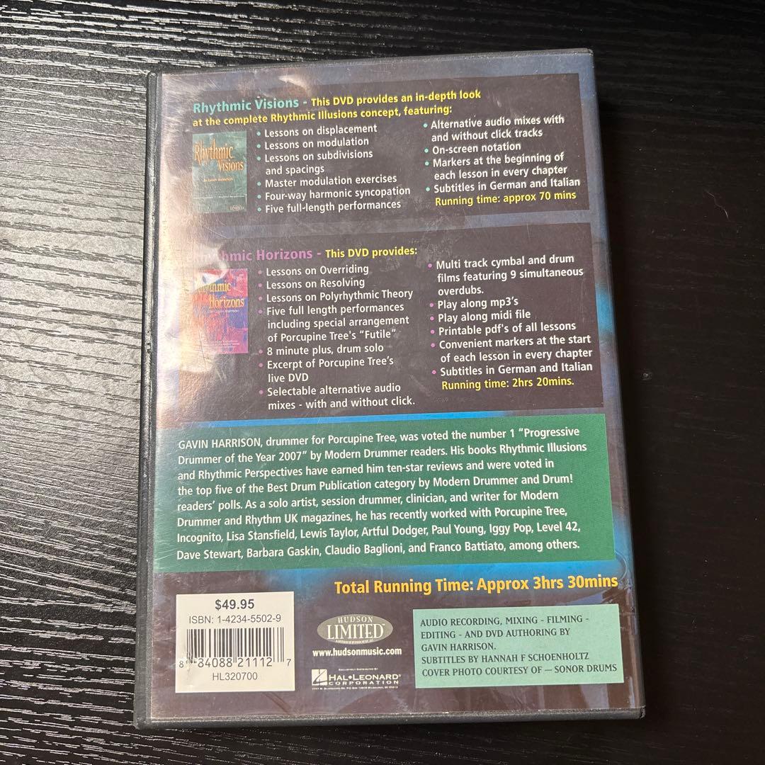 パーカッション・打楽器 Rhythmic Visions &Horizons 2DISC-SET