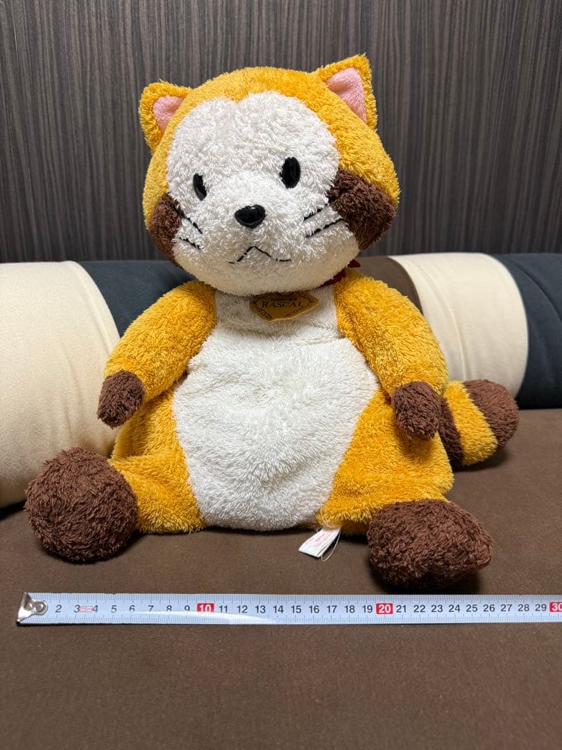 世界名作劇場　ラスカルスーパーDxぬいぐるみ　あらいぐまラスカル