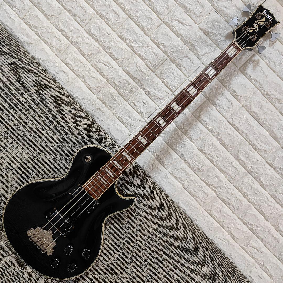Burny LPB-65 レスポールカスタム ベース ブラック バーニー