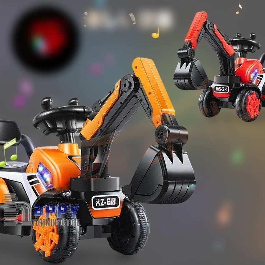 電動乗用ショベルカー バケット操作 アーム動 乗用ラジコン 充電式 働く車