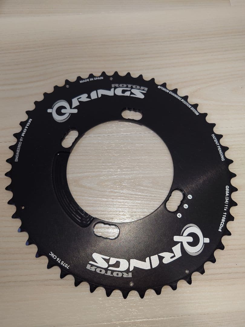 【新品】ROTOR Q-RINGS 110S 4ARM OUT 50T 楕円