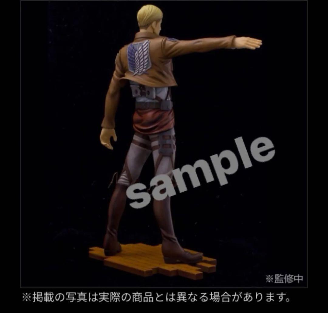 エルヴィンBRAVE-ACTフィギュア +期間限定オマケねんどろリヴァイ付き