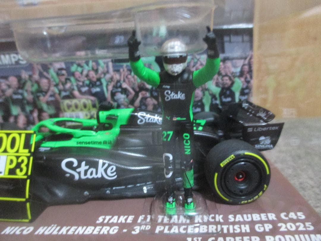 キック ザウバー C45 ヒュルケンベルグ 2025 3位 F1初表彰台