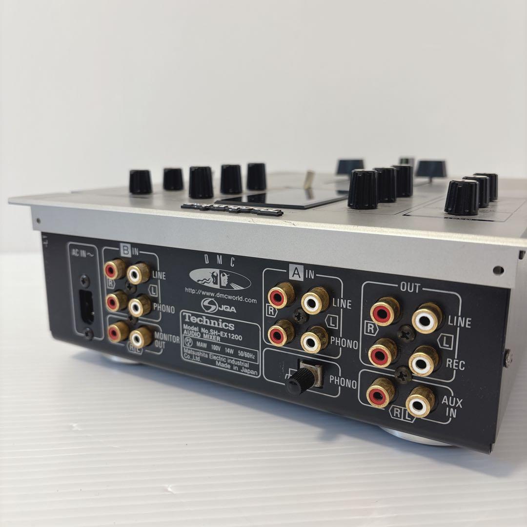 【動作確認済み】Technics SH-EX1200 DJミキサー テクニクス