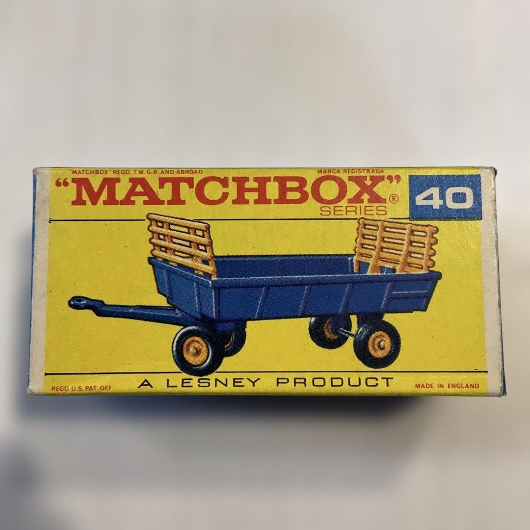 ミニカー　マッチボックス　40 ハイトレーラー