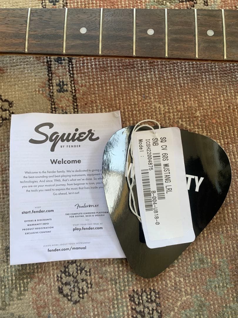 フェンダー　スクワイヤー ムスタング