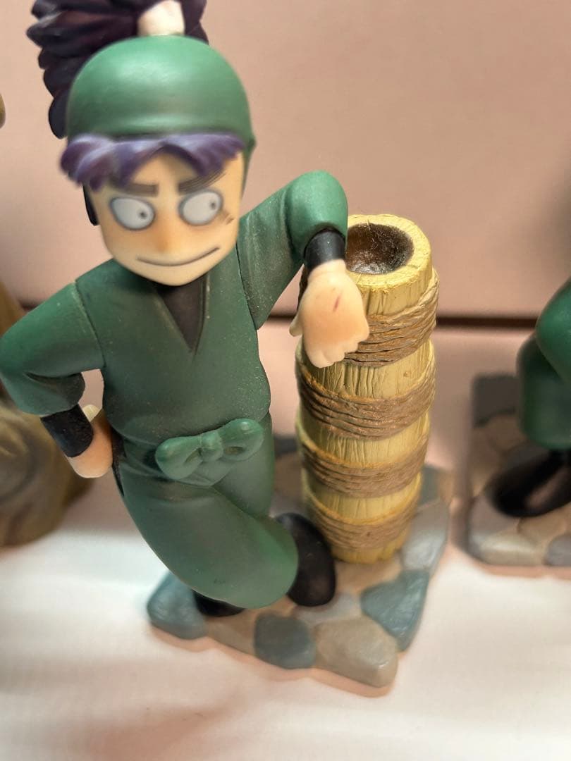 忍たま乱太郎 六年生＆四年生フィギュア五体セット