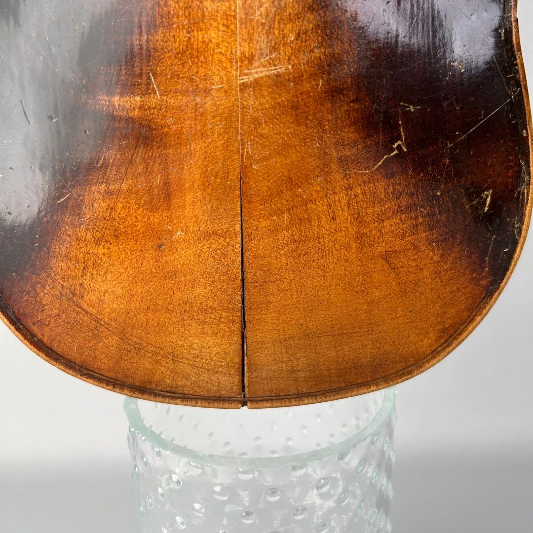 3/4 アンティーク ドイツ／ボヘミア系 ヴァイオリン本体 ジャンク バイオリン