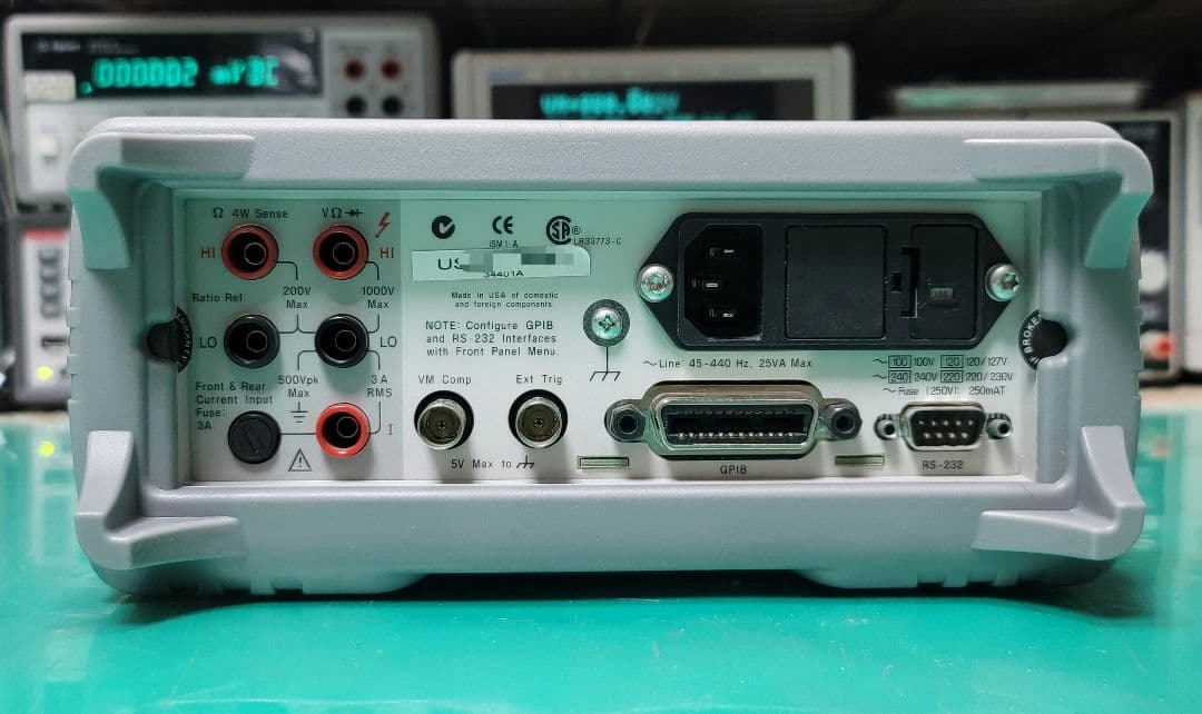 Agilent 34401A 6.5桁 DIGITAL MULTIMETER