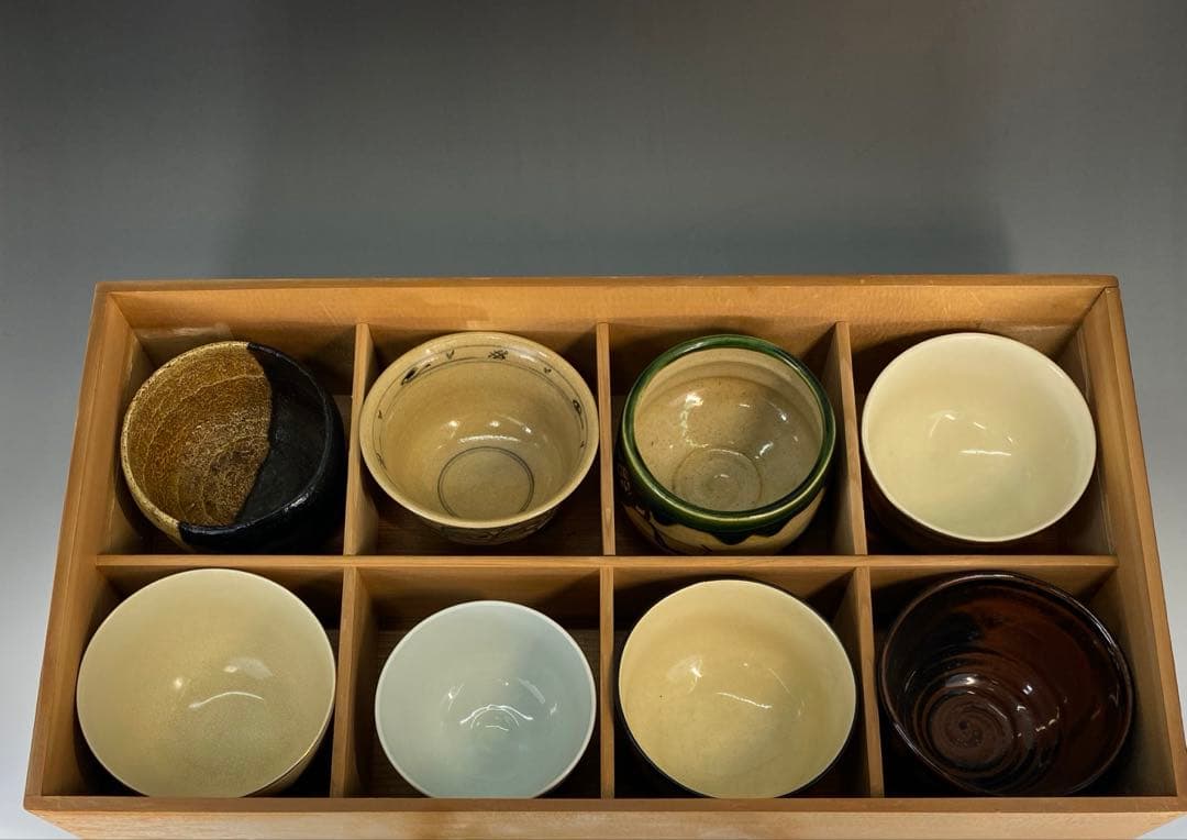 【茶道具】抹茶茶碗8個（合わせ箱）