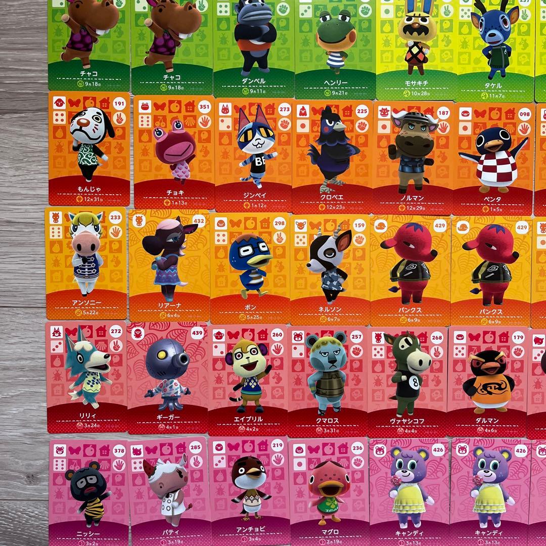 あつ森　amiibo カード　どうぶつの森　アミーボ　まとめ
