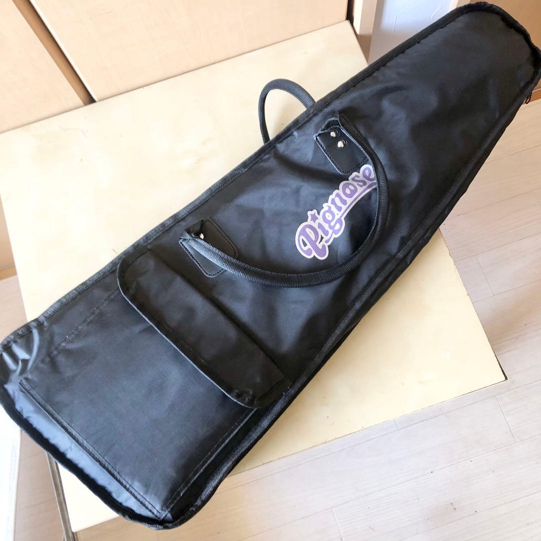 Pignose アンプ内蔵ミニギター PGG-200 BK ピグノーズ