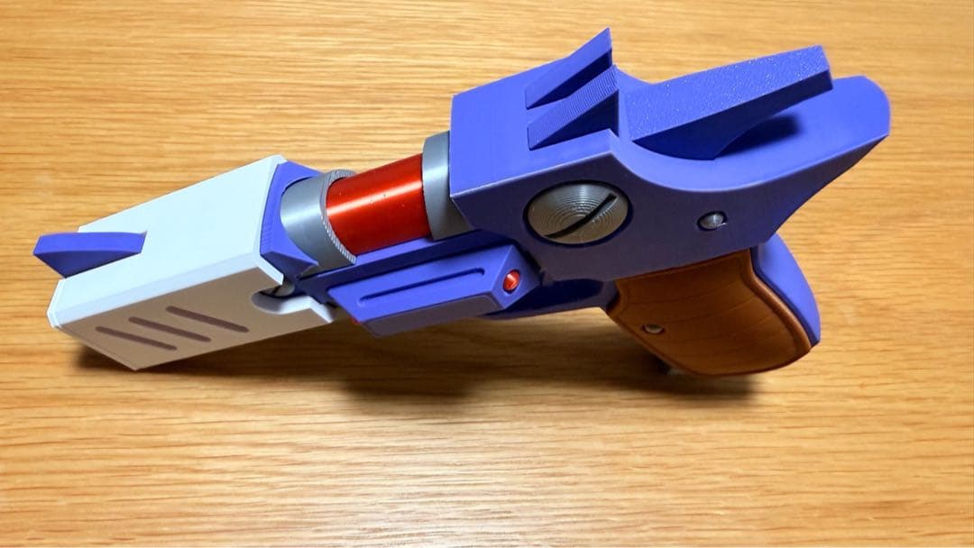 1/1 アクセルの銃 x2｜ロックマンX風｜完全色分け｜モデルガン｜コスプレ用