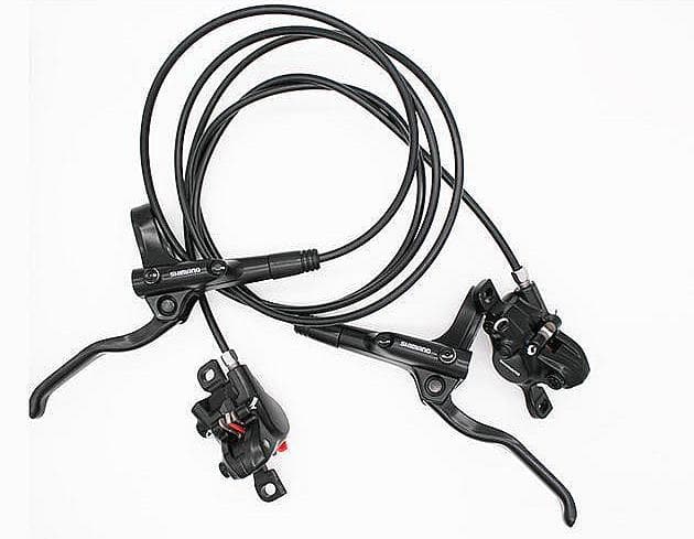 シマノMT200油圧ディスクブレーキ+RT56ローター２枚セット