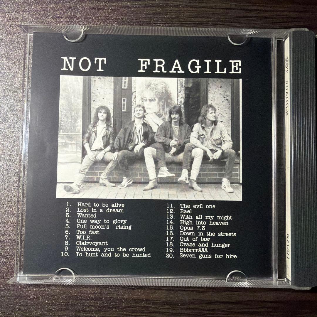 洋楽 Not fragile/ hard to be alive