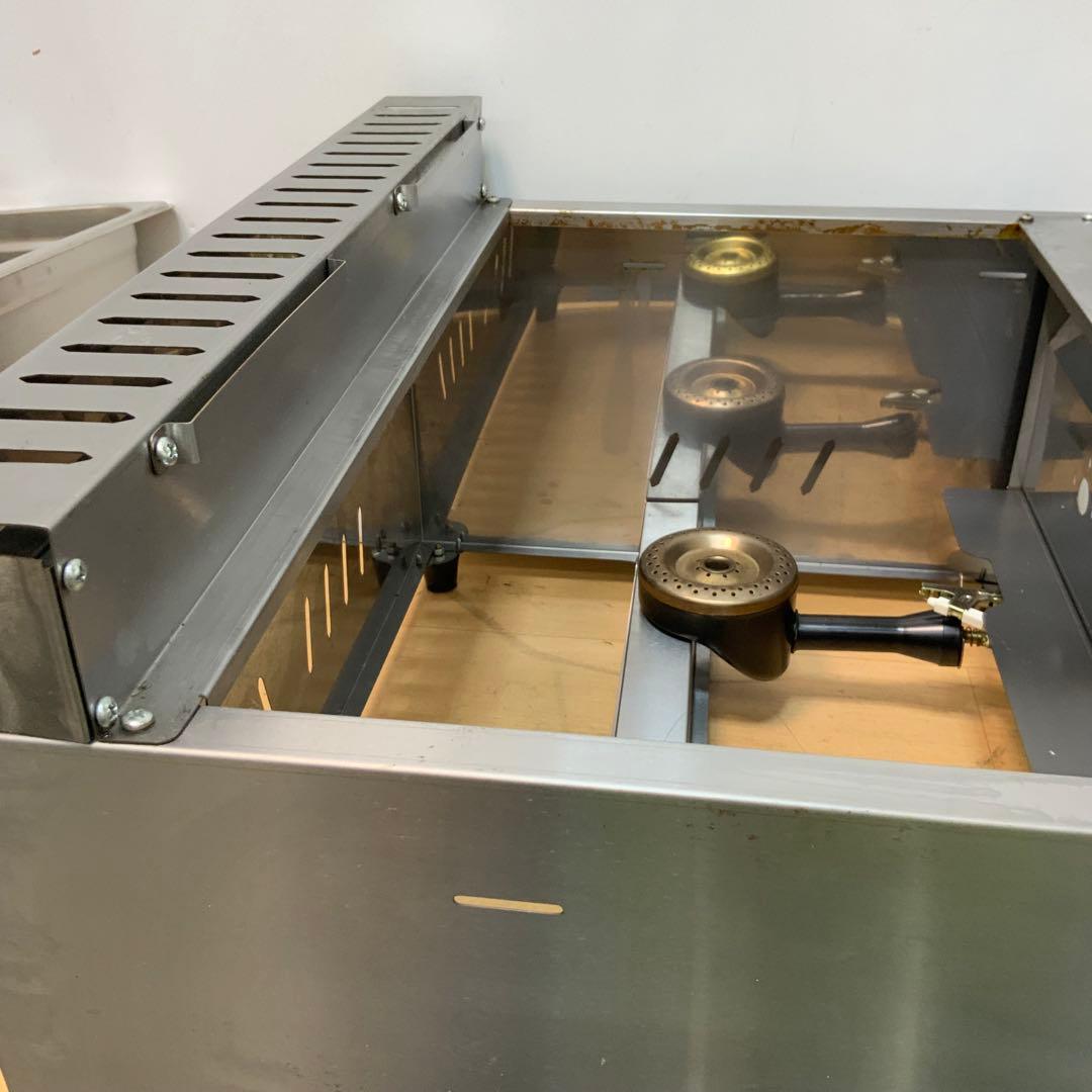 【LPガス用】　2口卓上フライヤー