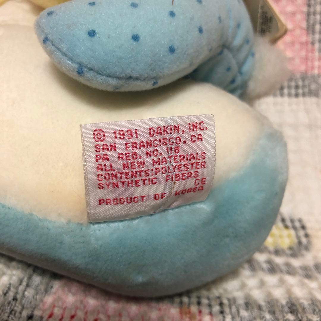 昭和レトロ　ヴィンテージ DAKIN デーキン　ぬいぐるみ　オルゴール