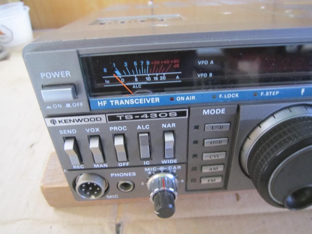 KENWOOD　TS-430S　100W　HFトランシーバー 　現完動
