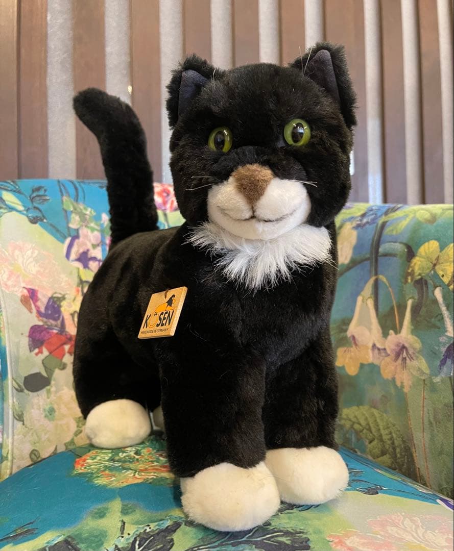 KOSEN ケーセン 黒猫 CAT,STANDING BLACK 38cm