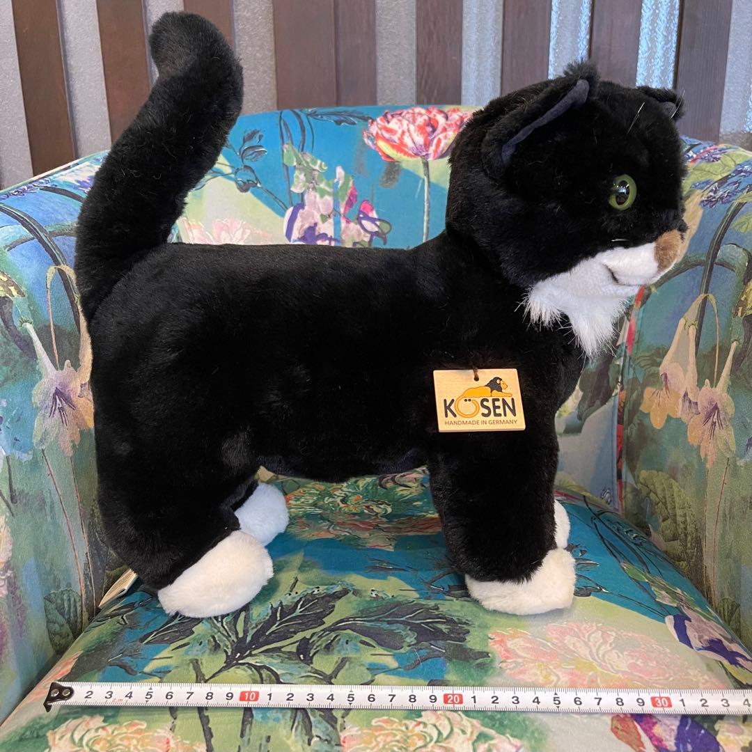 KOSEN ケーセン 黒猫 CAT,STANDING BLACK 38cm