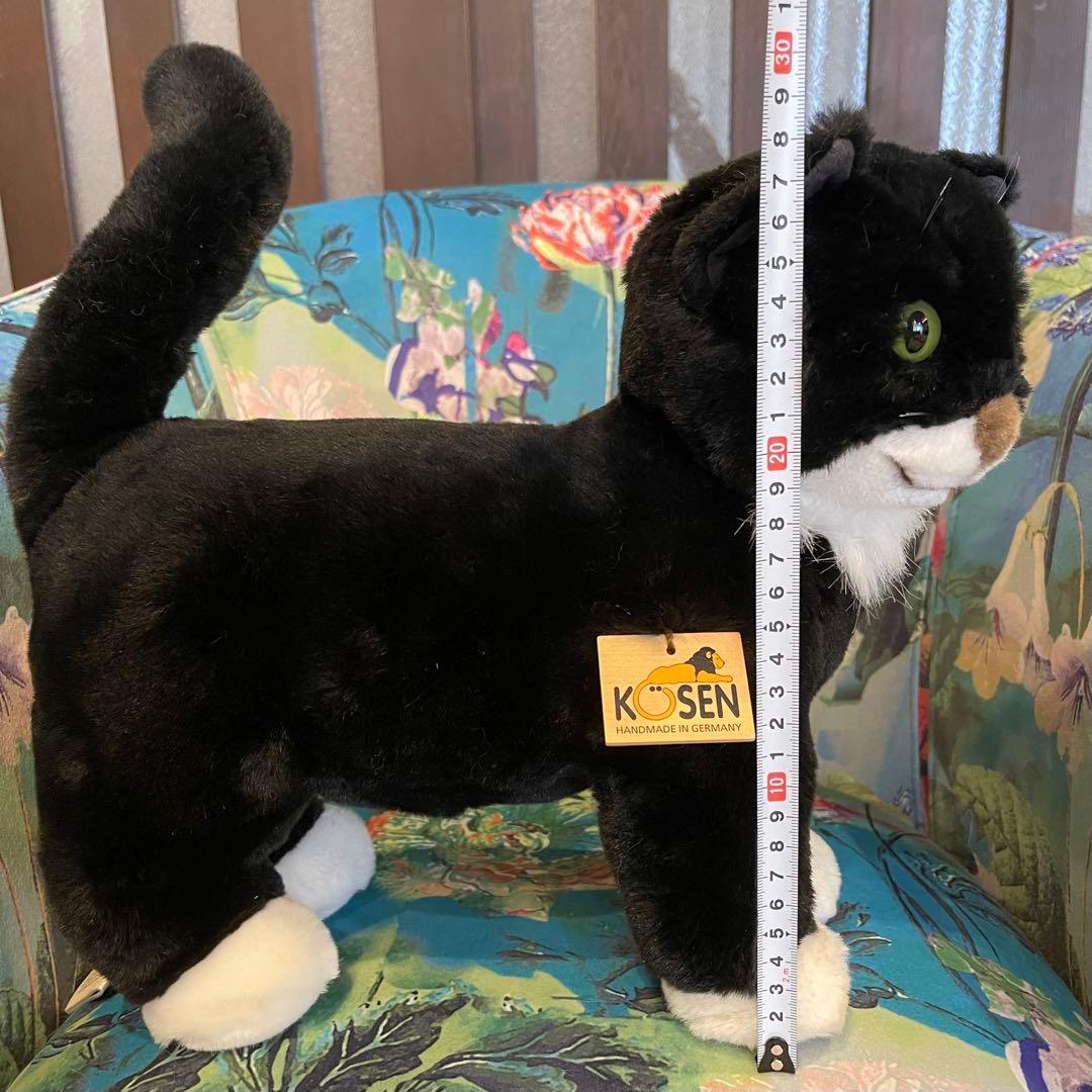 KOSEN ケーセン 黒猫 CAT,STANDING BLACK 38cm