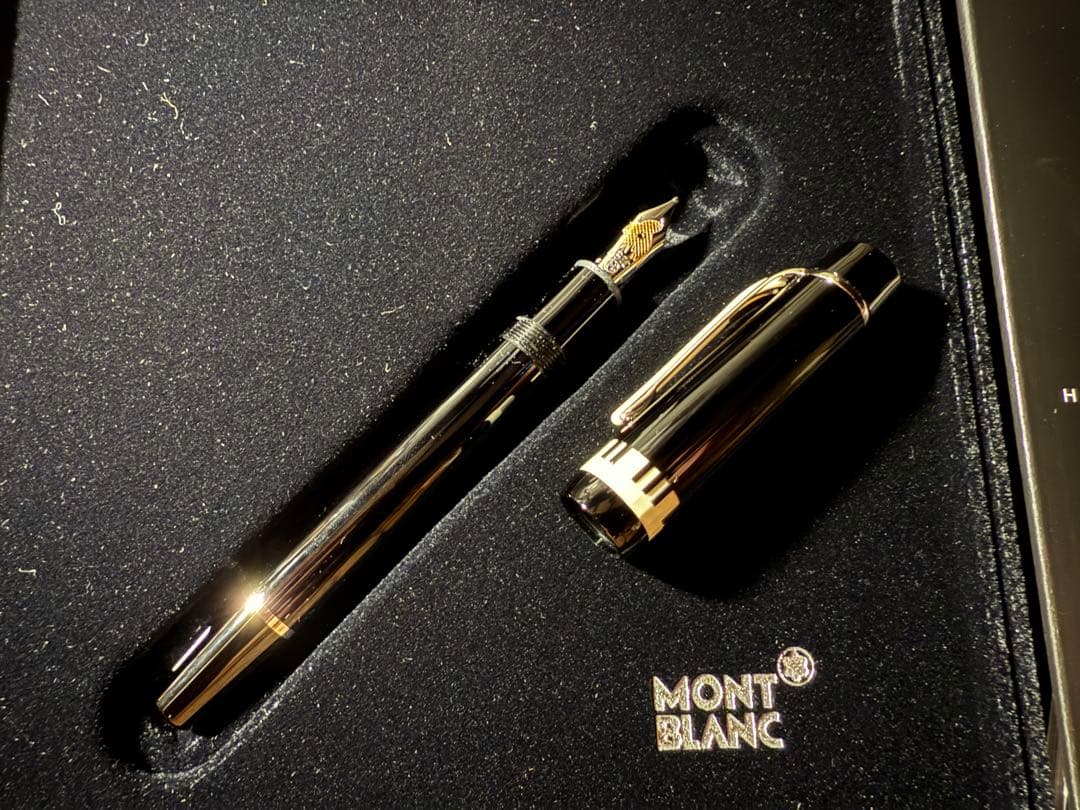 新品　モンブラン　ドネーションペン　カラヤン　万年筆　M