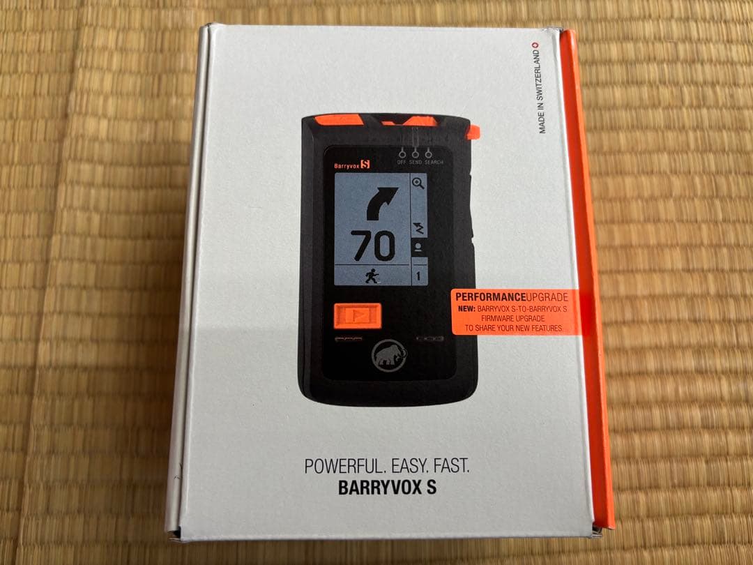 使用回数2回　MAMMUT Barryvox S ビーコン　バリーボックスS