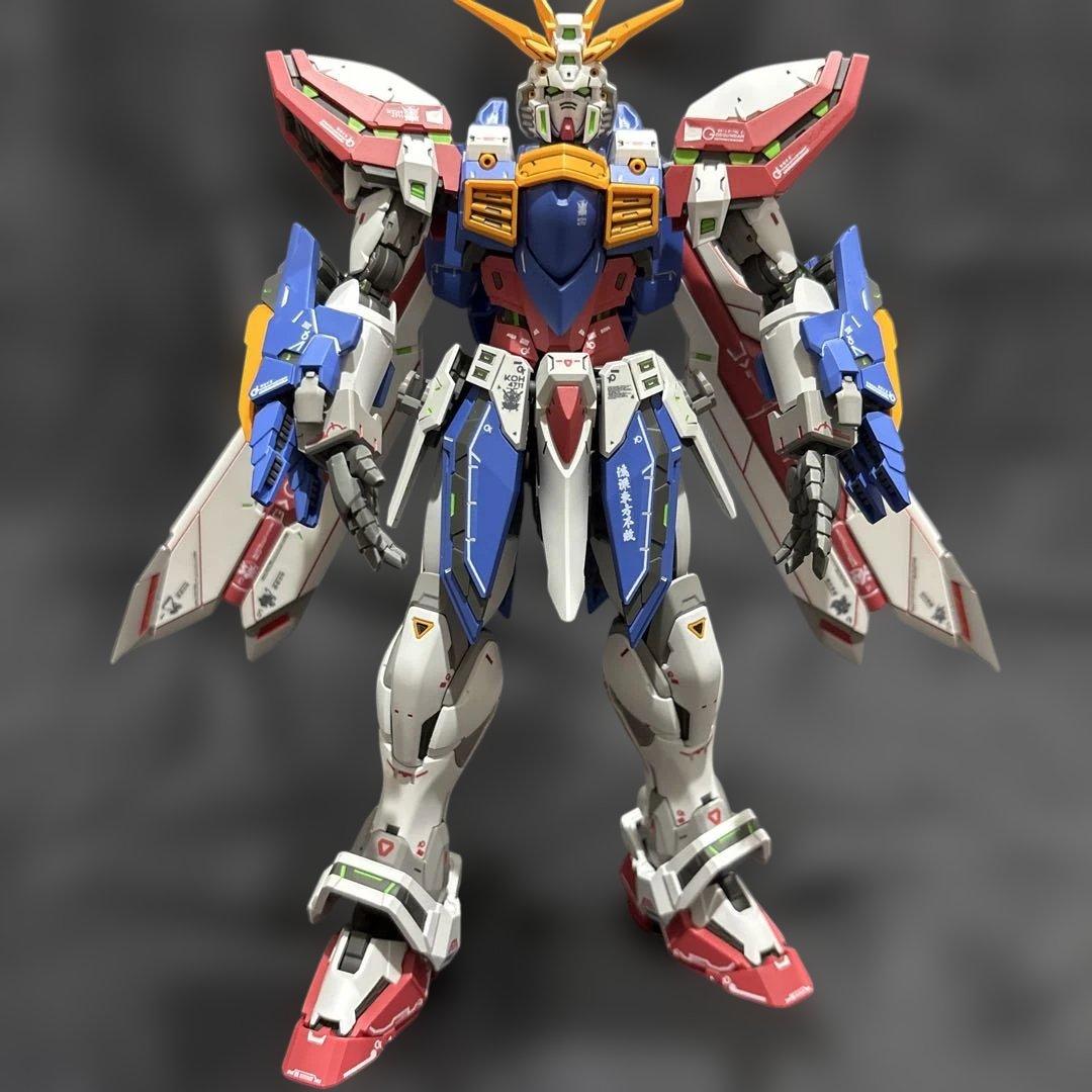 FAT CAT 1/100 拡大RG ゴッドガンダム　塗装完成品　海外製