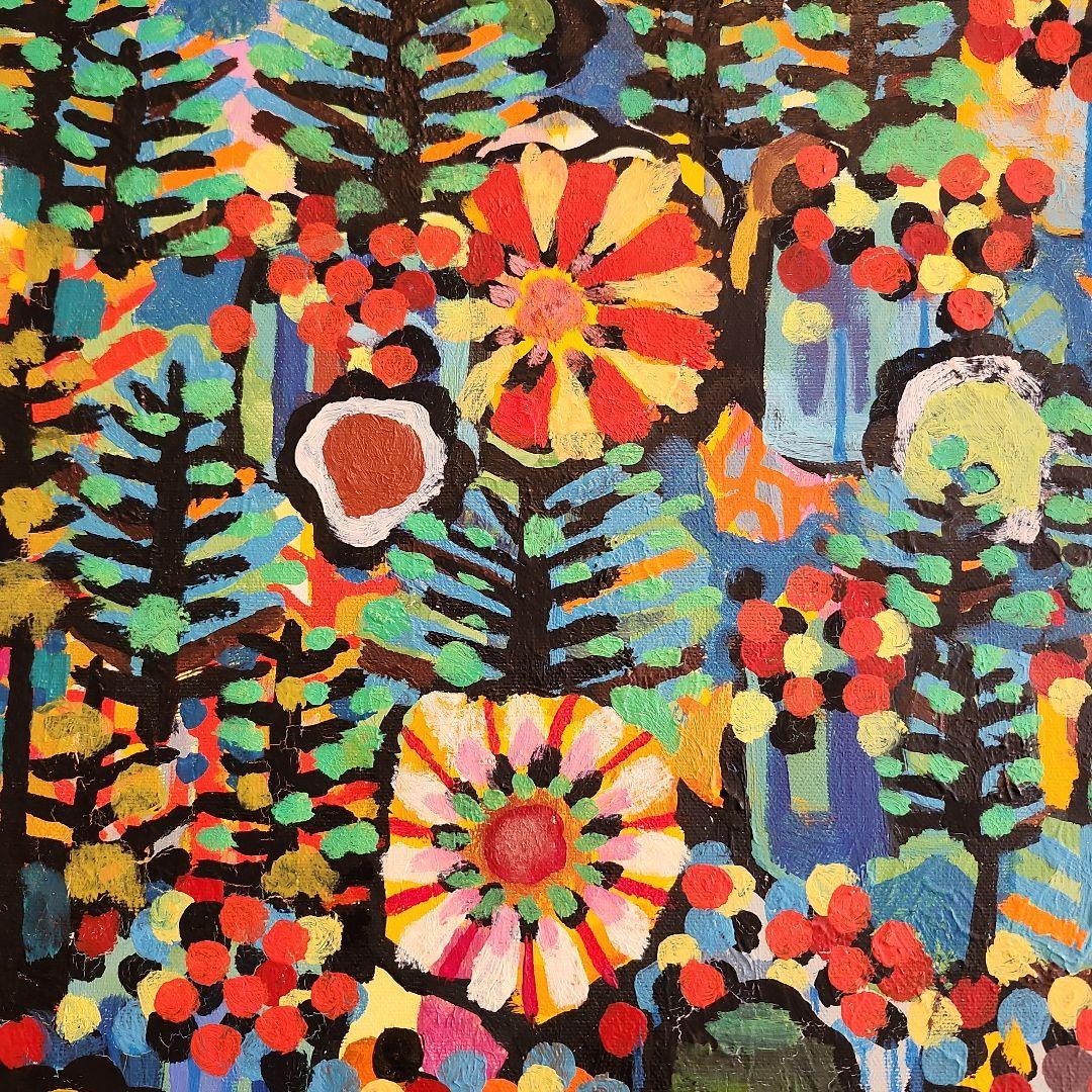 田渕眞兒　油絵　油彩画