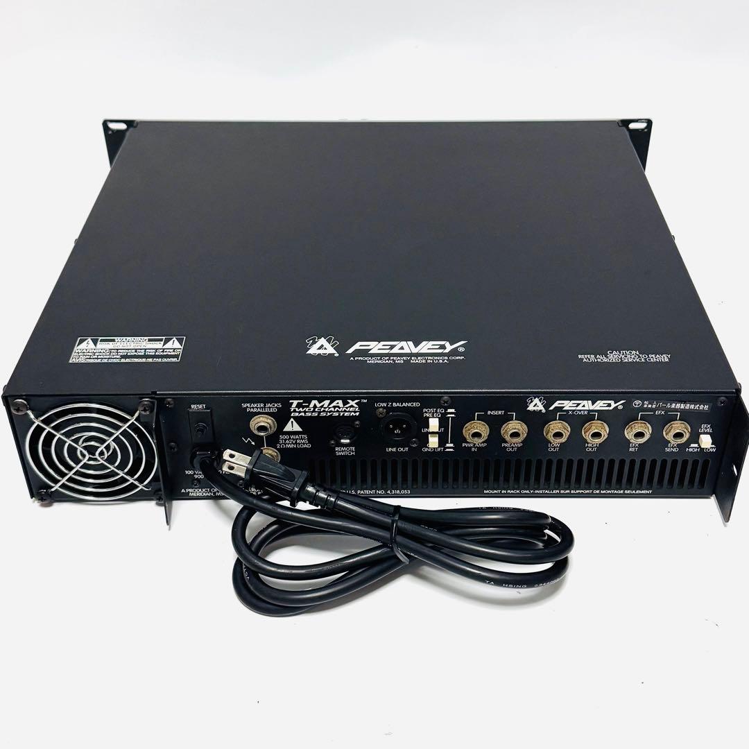 ベース PEAVEY T-MAX TWO CHANNEL BASS SYSTEM