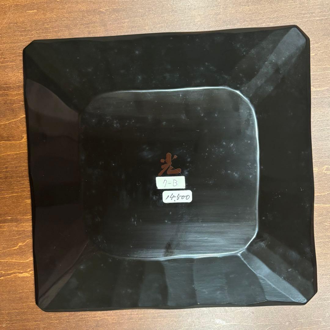 矢沢光広　角形盛皿