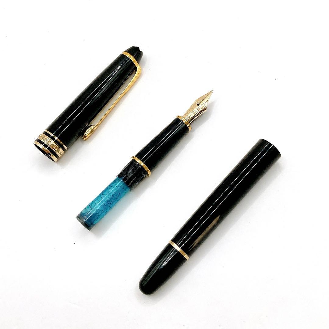 極美品✨モンブラン マイスターシュテュック 万年筆 4810 14K 黒 全金