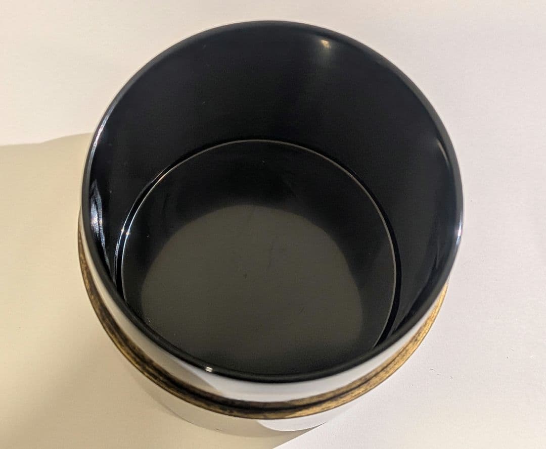 『銀粉溜二季鳥蒔絵』中次　宗廣作　茶道具　道場宗廣　茶器　棗　鴈鳥　満月