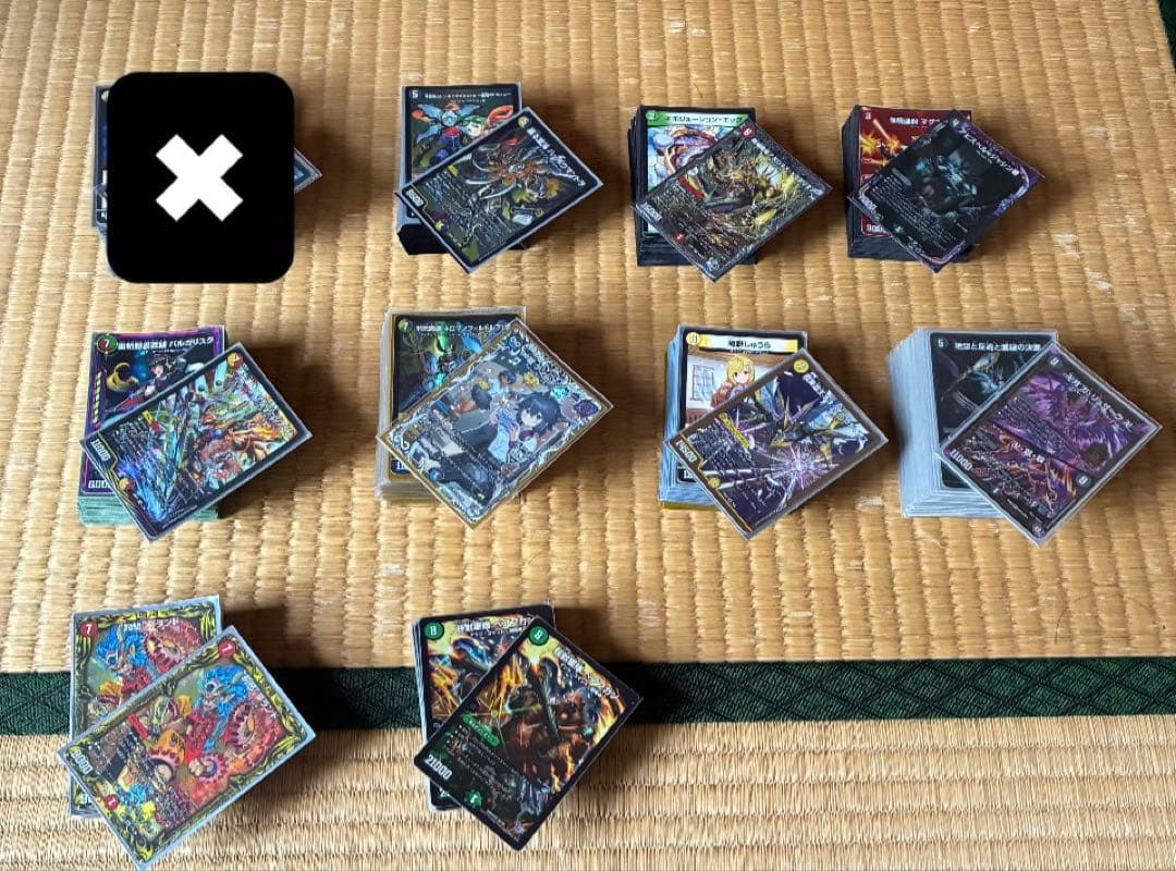デュエルマスターズ 引退品 デッキ 9個 スリーブ その他カード値下げ可能‼️