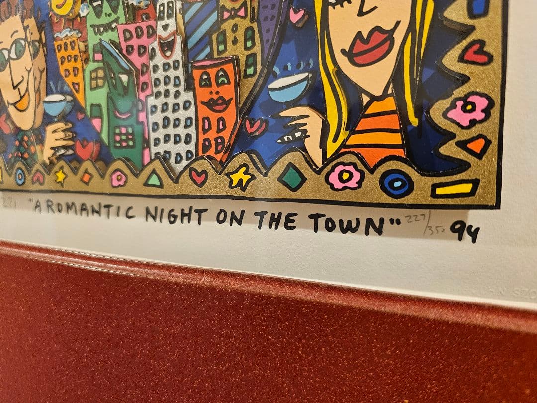 RIZZI　ジェームス•リジィ　　A Romantic Night、、1994