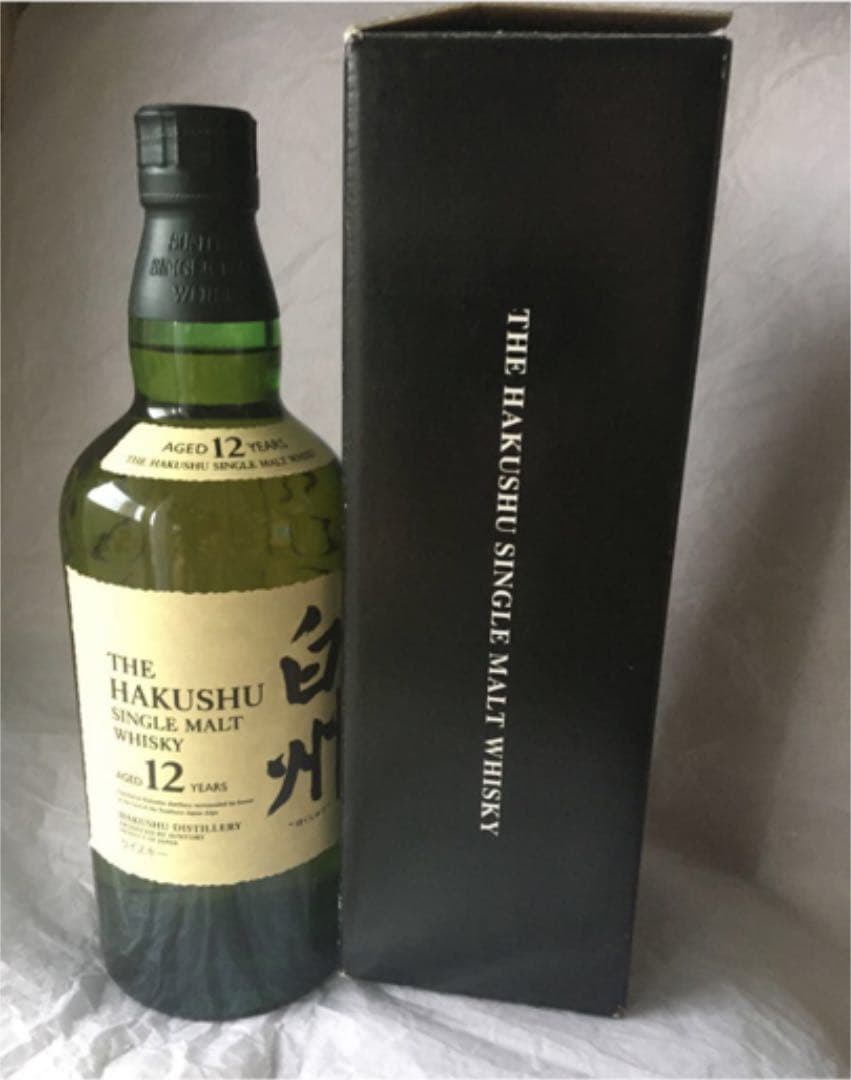 古酒・旧ボトル　サントリー　白州 12年 43度 700ml 専用箱付