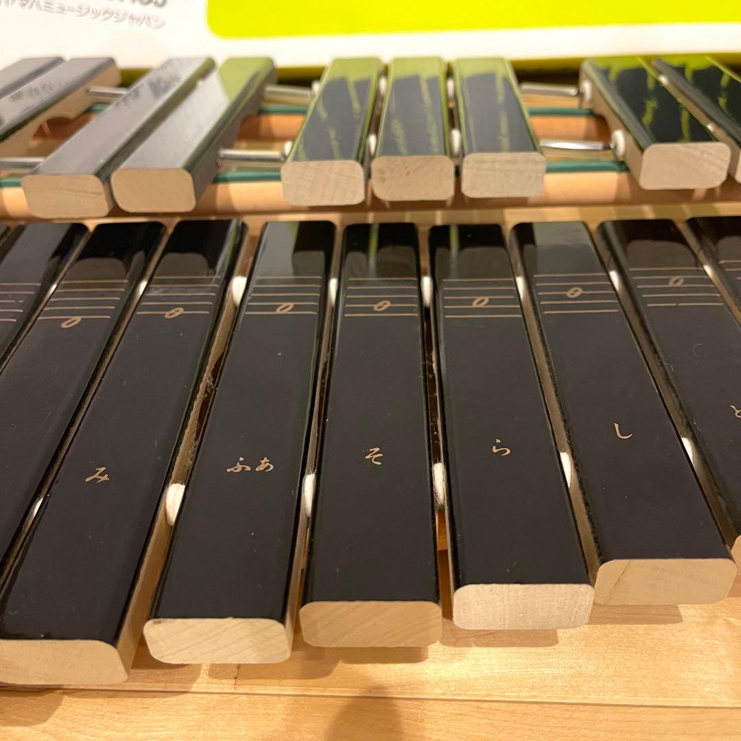 YAMAHA ヤマハ 卓上木琴 NO.185 教材 楽器 マレット付き