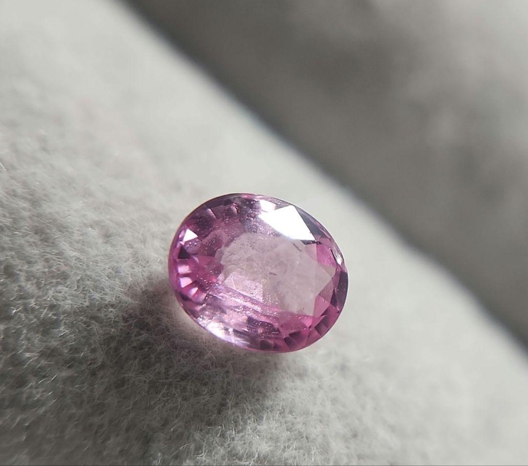 非加熱天然パパラチアサファイア 0.420ct