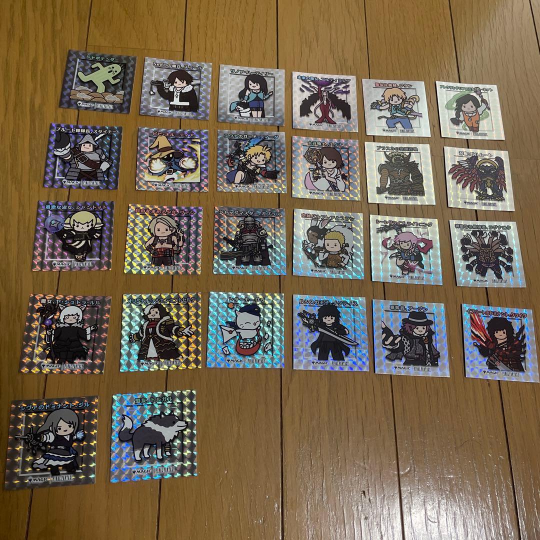 mtg ちびキャラシール56種＋バインダーセット