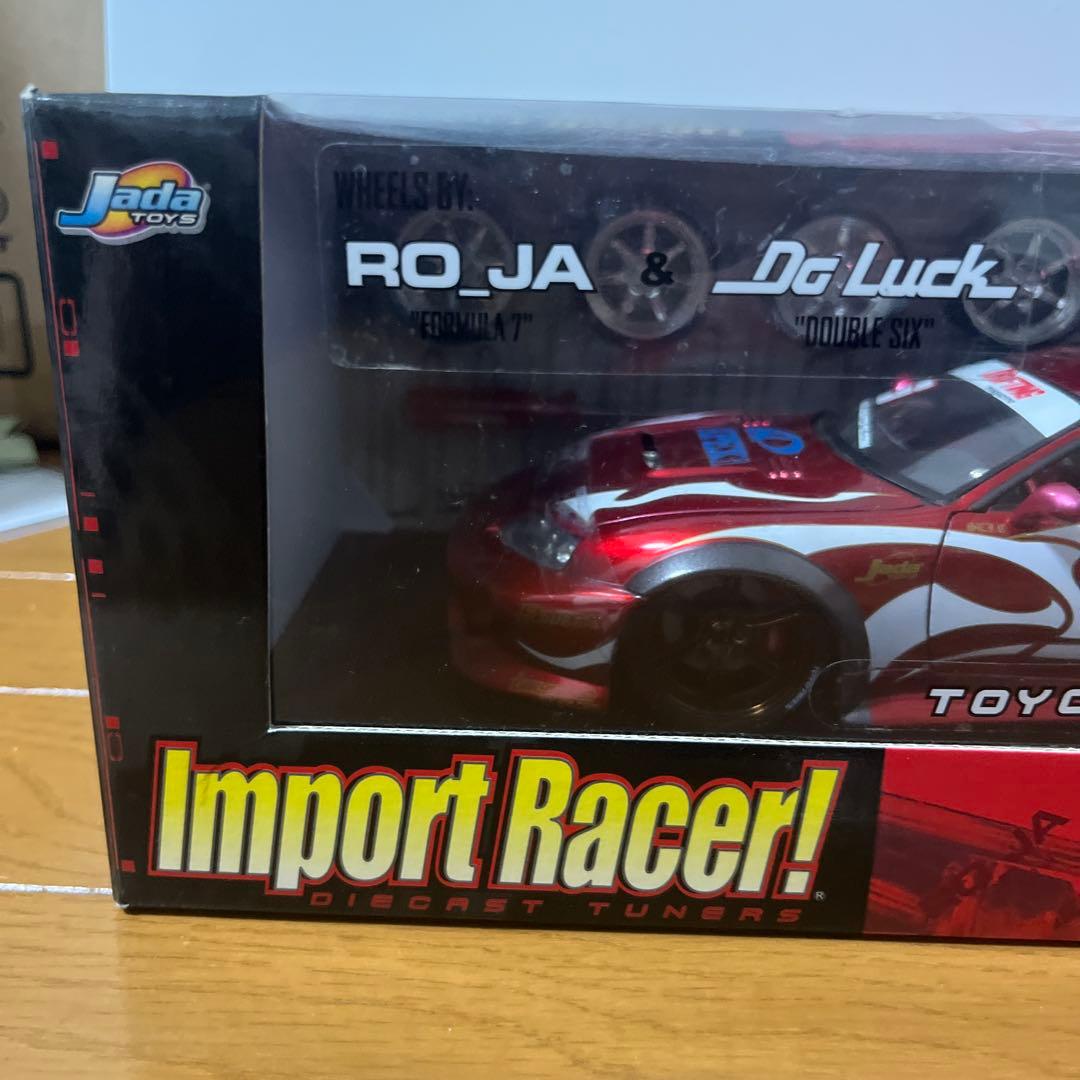 Jada toys 1/18 import racer トヨタ スープラ 80