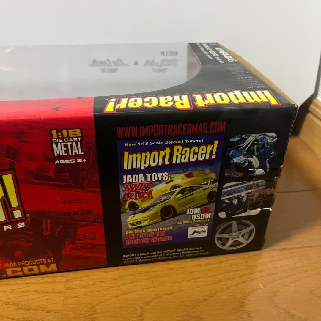 Jada toys 1/18 import racer トヨタ スープラ 80