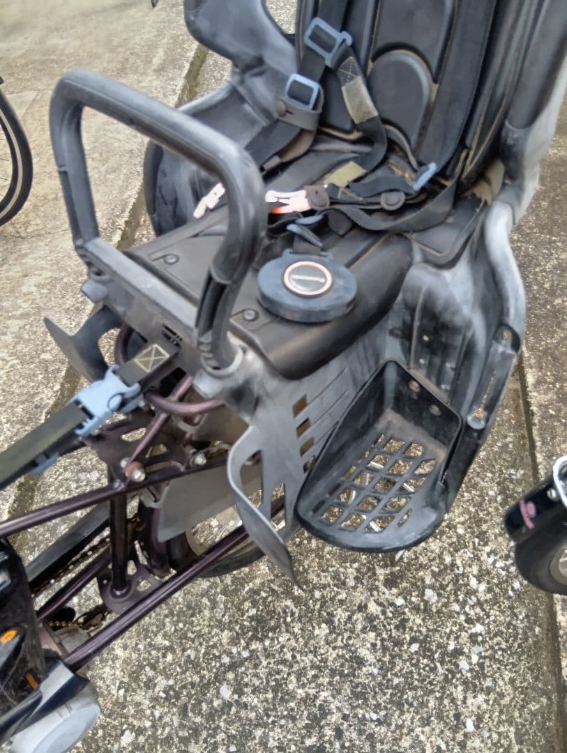 訳あり　電動アシスト自転車　パナソニック ギュットgutto3人乗り　こども２人