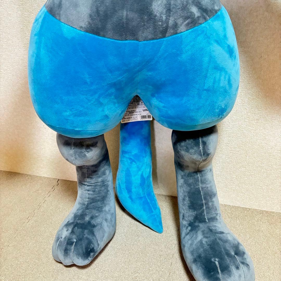 【美品】 ポケモン ルカリオ 等身大　ぬいぐるみ　タグ付