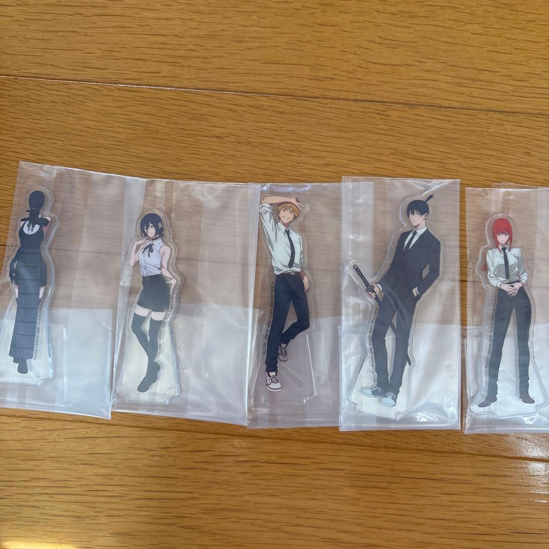 チェンソーマンレゼ編　一番くじB賞フィギア&アクリルスタンド5個セット