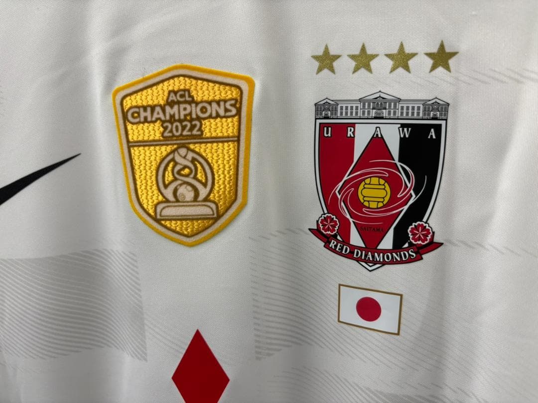 浦和レッズ 2022 ACLユニフォーム No.10 中島 サイズL