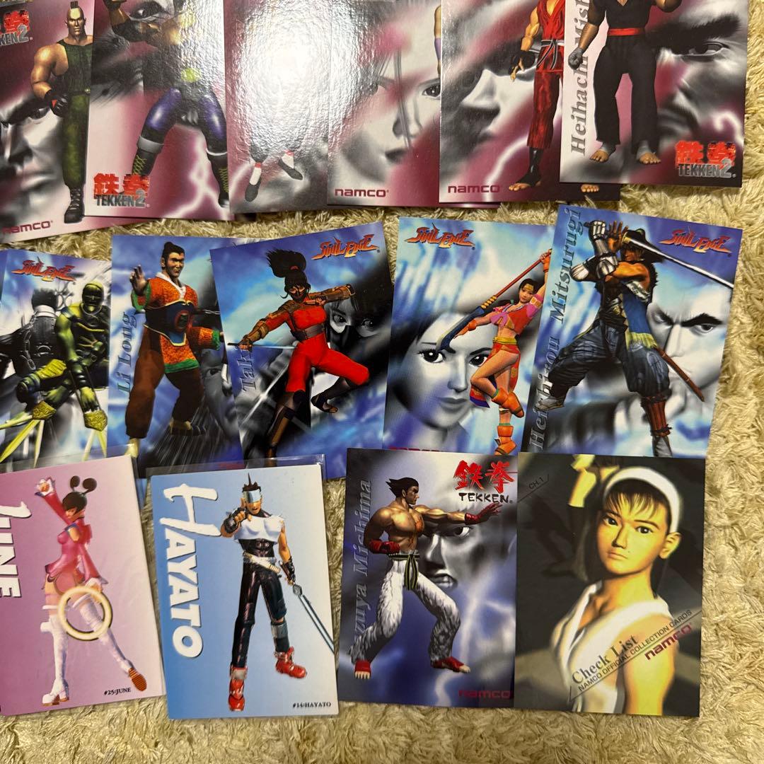 ナムコオフィシャルコレクションカード 鉄拳　150枚以まとめ売り【5361